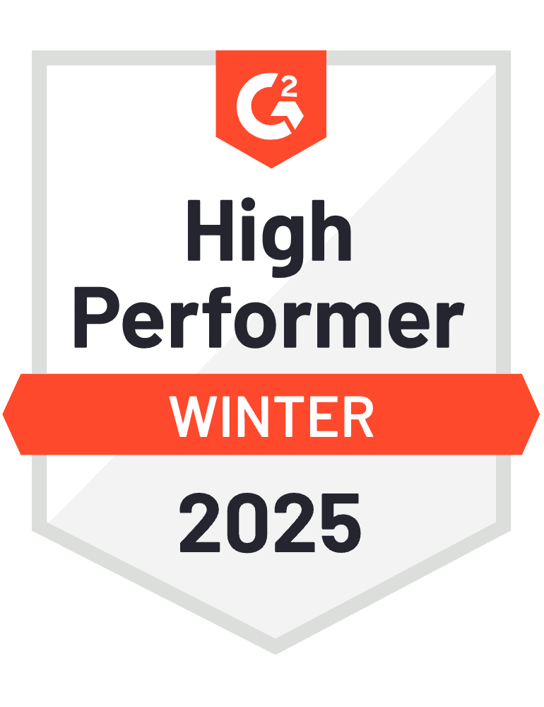 G2 Badge - High Performer - Castr